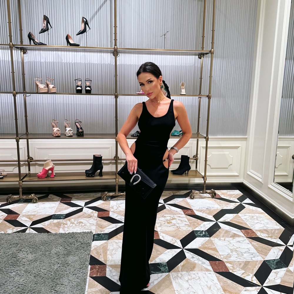 Gucci Black Maxi Dress